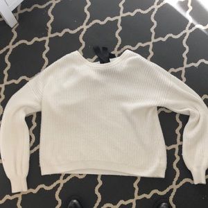Barely worn white sweater from target